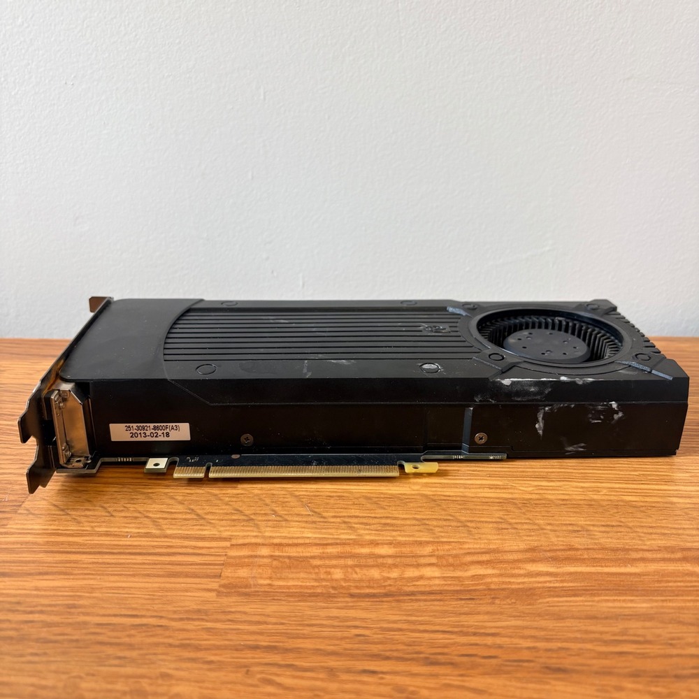 NVIDIA Graphics Card GTX 660 1.5GB GDDR5 PCIe Blower Fan Tested & Works Rust